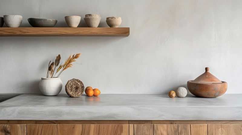 Poured Countertop Installation in Marin County, CA
