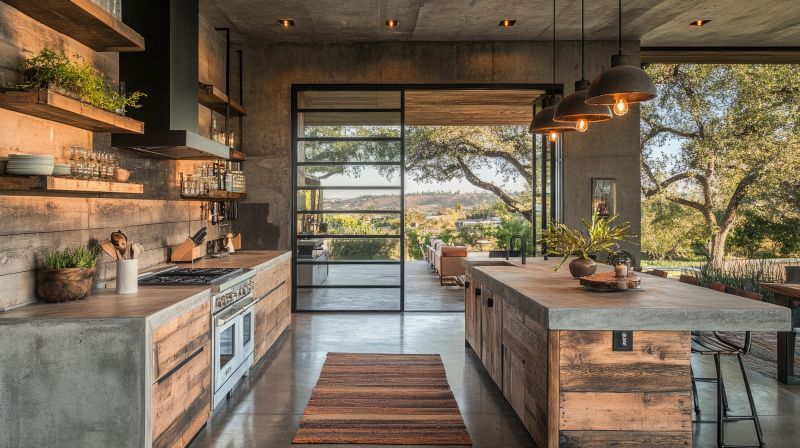 Cement Countertop Pouring in Santa Rosa, CA