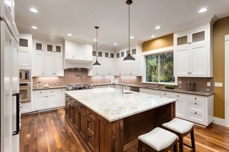 Modern Granite Kitchen Island